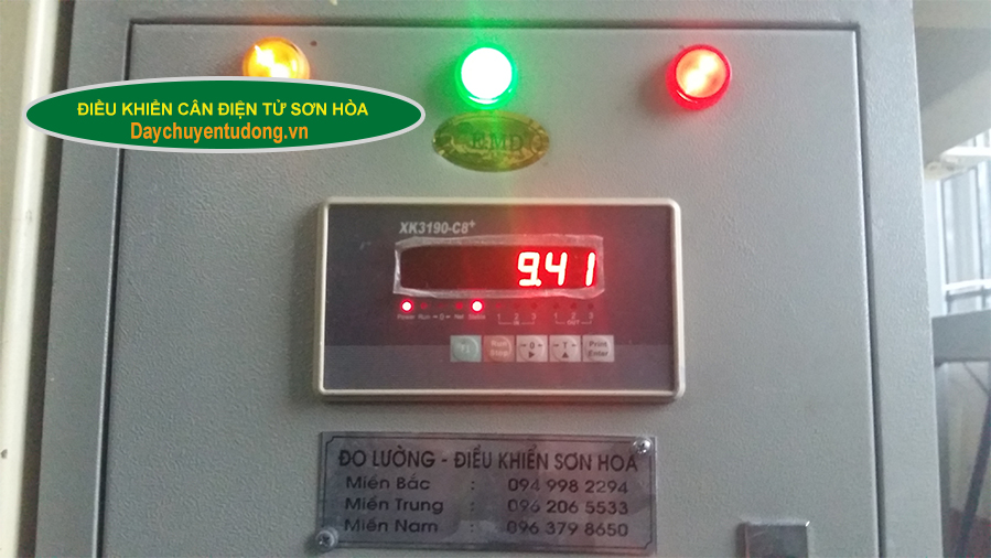 Hệ thống điều khiển cân điện tử Sơn Hòa